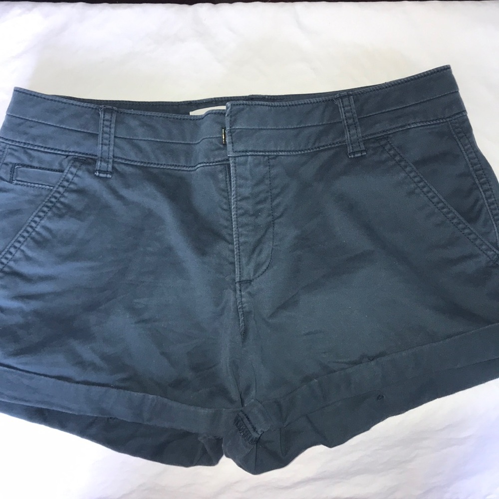 Navy shorts from Abercrombie and Fitch